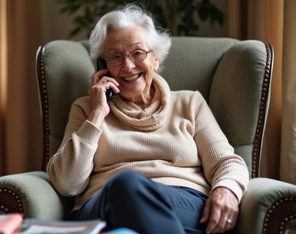 Ecoute-et-Compagnie - Telephone pour personne agée